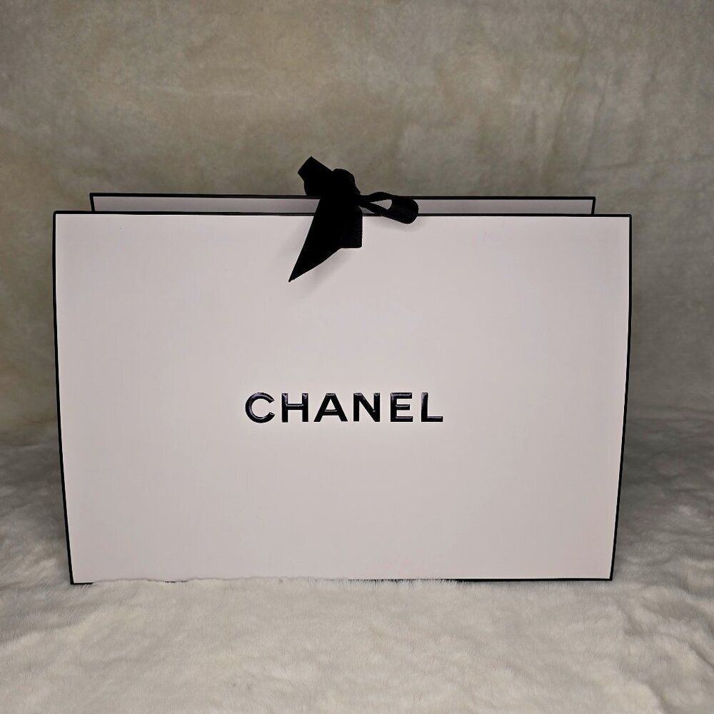 CHANEL Gift Bag Clutch Style. L11"xH7"xW4"